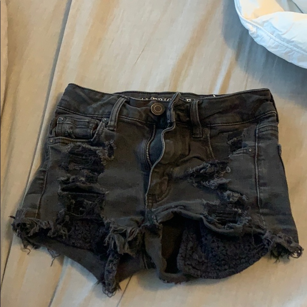 Black shorts